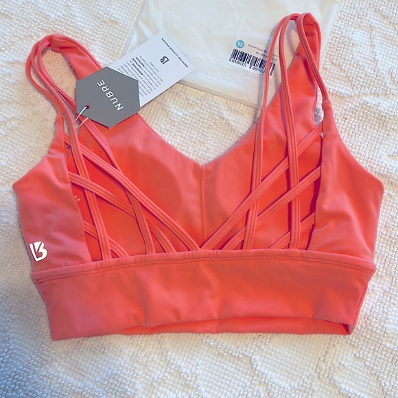 Buffbunny monarch sports bra macaroon nwt - Picture 3 of 5